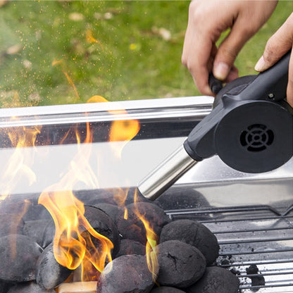 Ventilador de churrasco ao ar livre mão-dobrado ventilador de ar portátil churrasqueira fogo fole ferramentas piquenique acessórios de acampamento