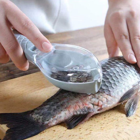  Raspador de escama de peixe, escova de pele de peixe preguiçosa fácil de usar, ferramentas de frutos do mar, remoção rápida, faca de peixe, acessórios de cozinha de limpeza