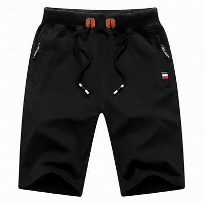 Calções de verão dos homens 2021 algodão casual bermudas preto masculino boardshorts homme clássico marca roupas praia shorts masculino