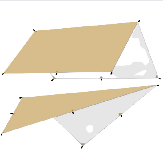 (a) - Barraca de lona com medidas 3x3, 3x4, 3x5 toda reforçada para acampamento 